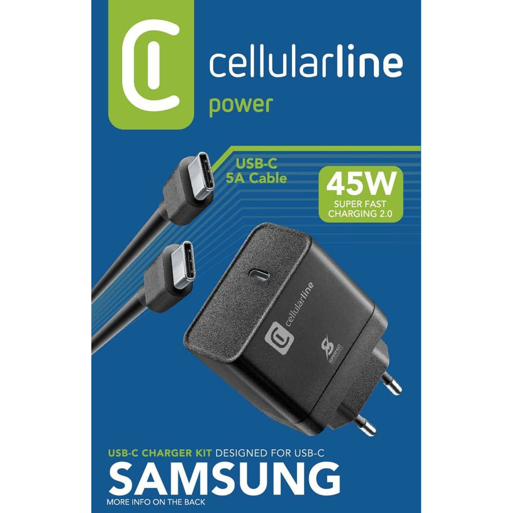 Cellularline USB-C Charger kit IT9332