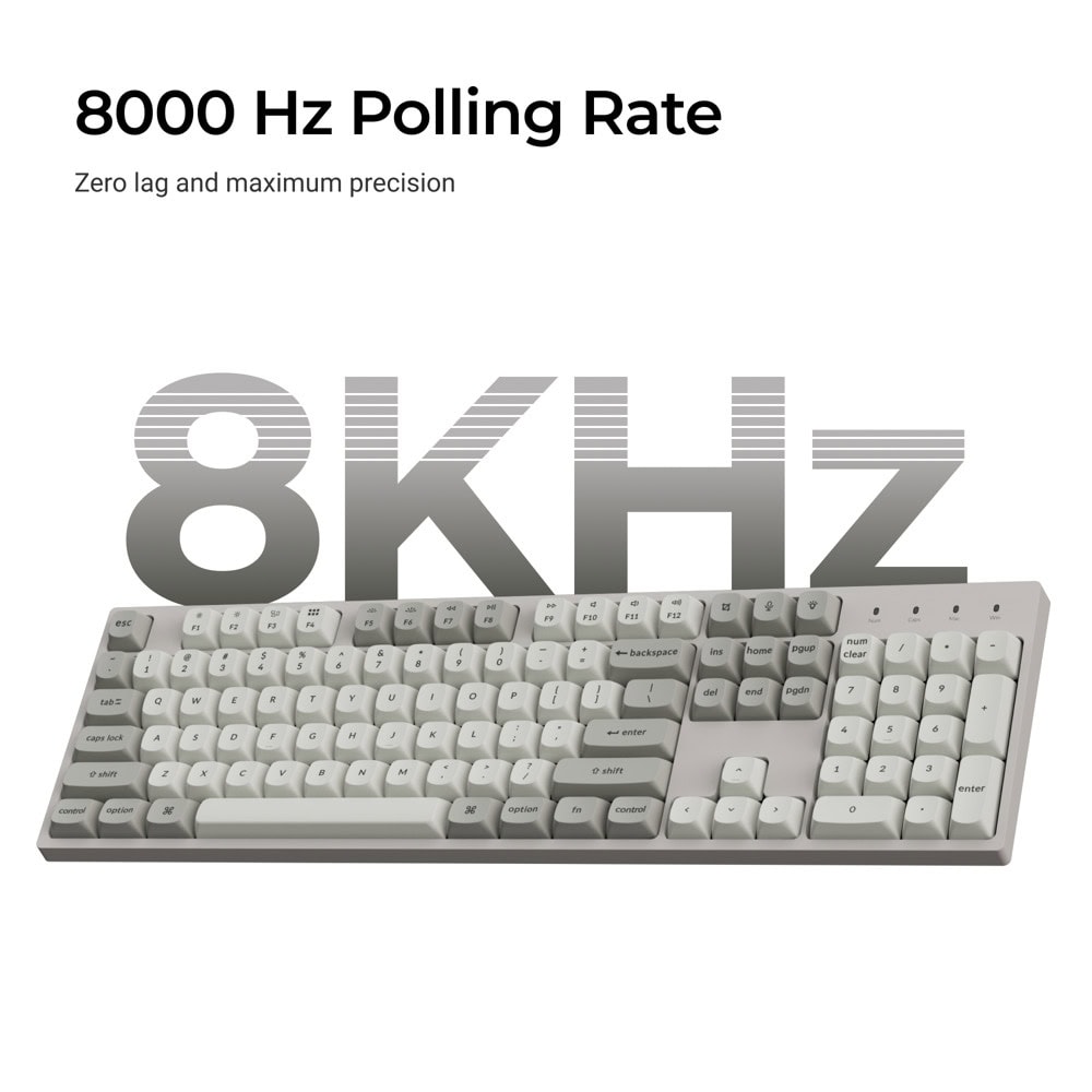 keychron c2 pro 8k qmk super brown switch