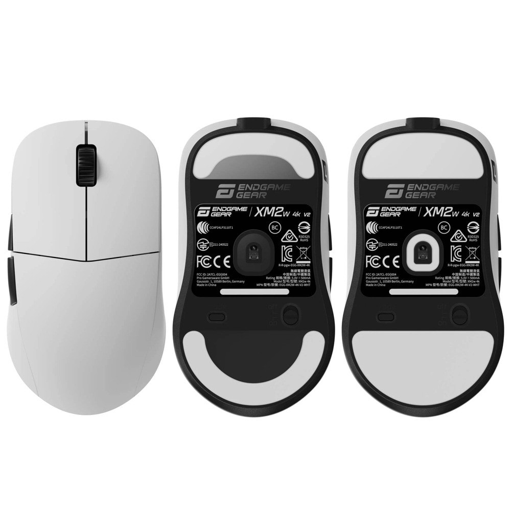 Endgame Gear XM2w 4K v2 White EGG-XM2W-4K-V2-WHT | JAR Computers Endgame Gear XM2w 4K v2 White EGG-XM2W-4K-V2-WHT