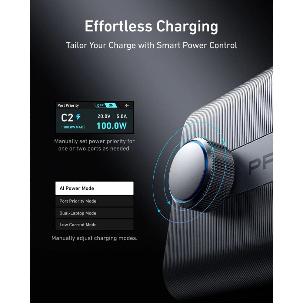 Anker Prime Charger 250W Silver A2345341 | JAR Computers Anker Prime Charger 250W Silver A2345341