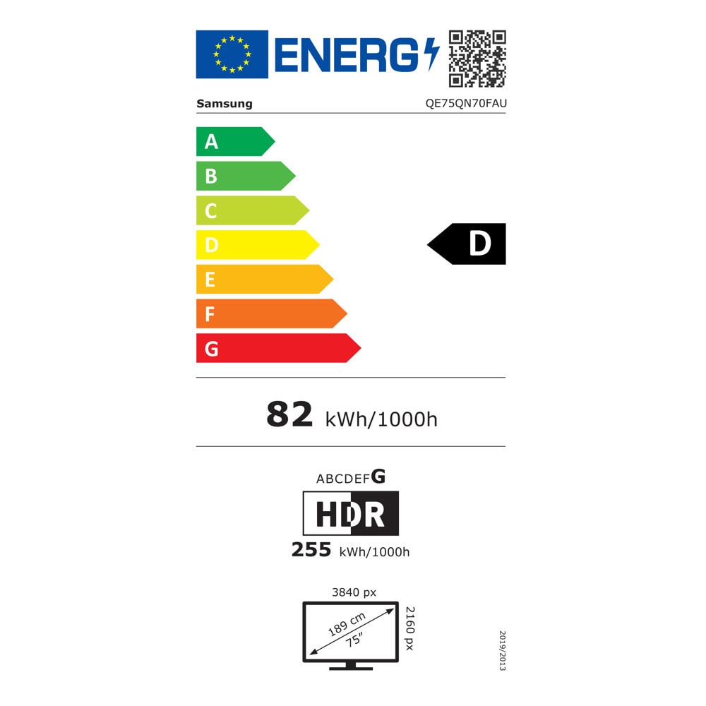 Samsung QE-75QN70F 2025 QE75QN70FAUXXH