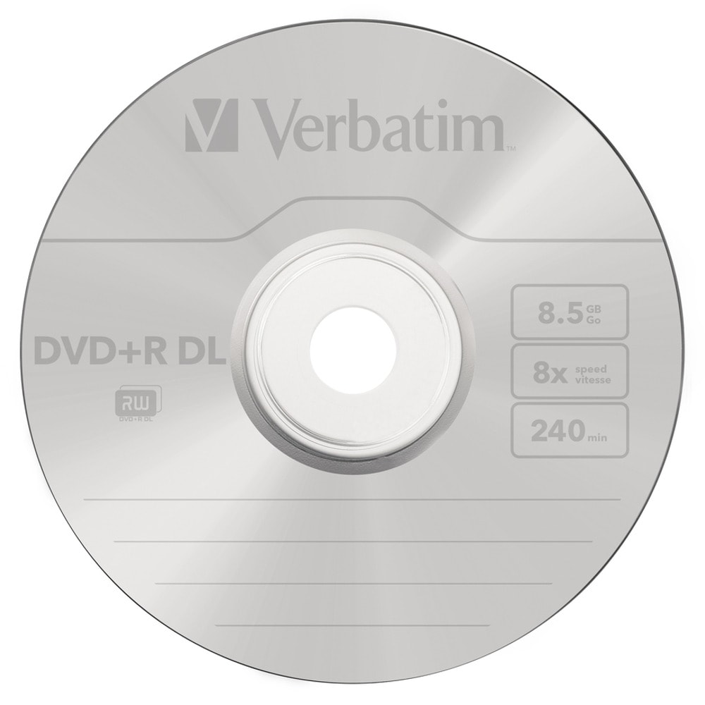 Verbatim DVD+R 8.5GB 5бр. 43541