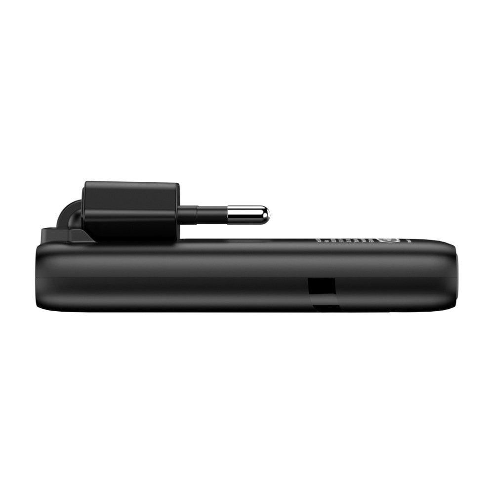 verbatim fold 'n' go gan charger black 32354