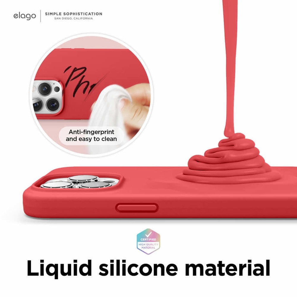 Elago Soft Silicone Case ES13SC67-RD