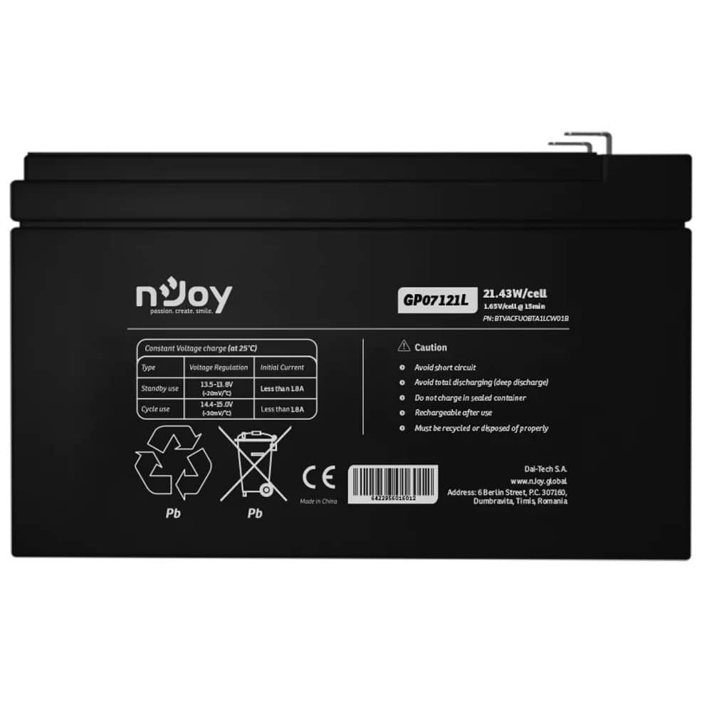 Njoy GP07121L ACFUOBTA1LCW01B