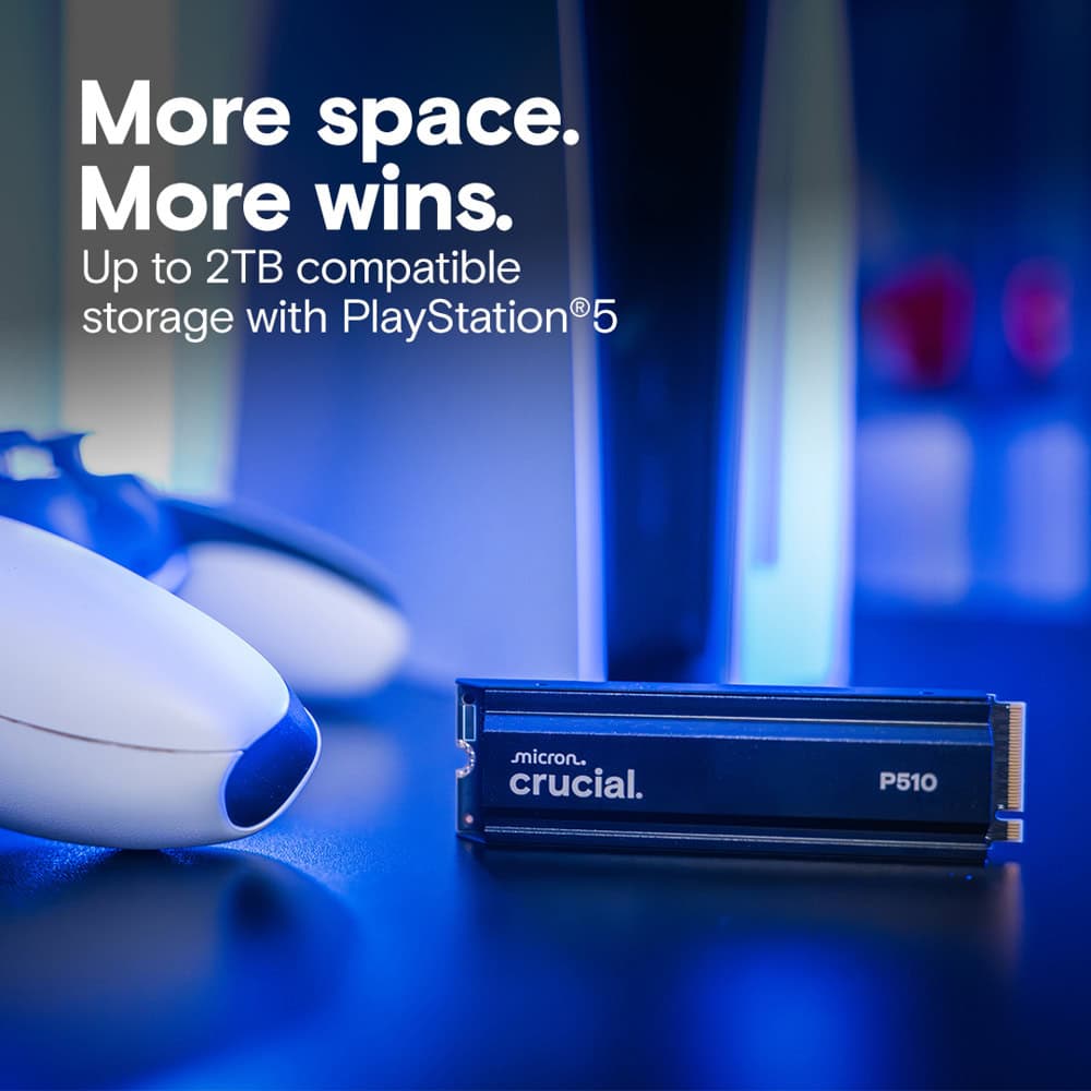 Crucial P510 with heatsink CT1000P510SSD5