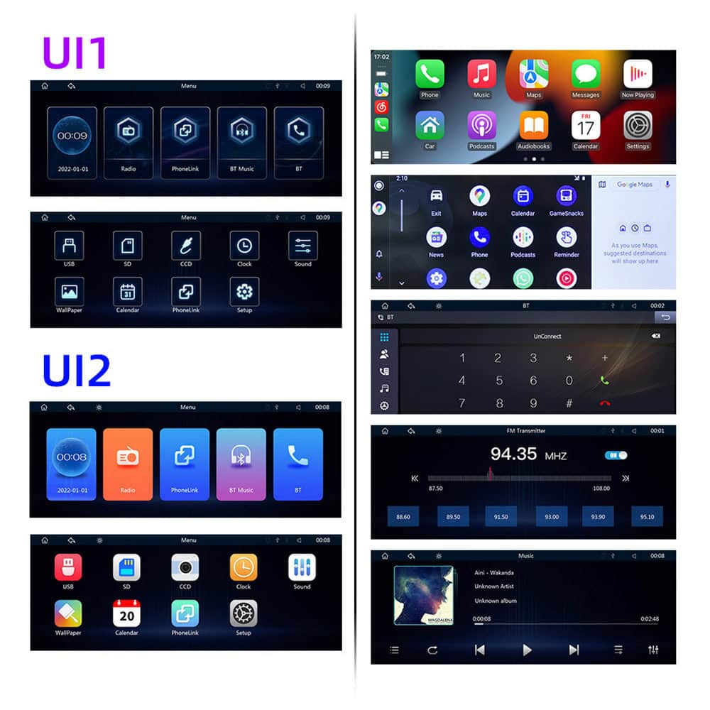 Преносим дисплей за автомобил X5313 13318