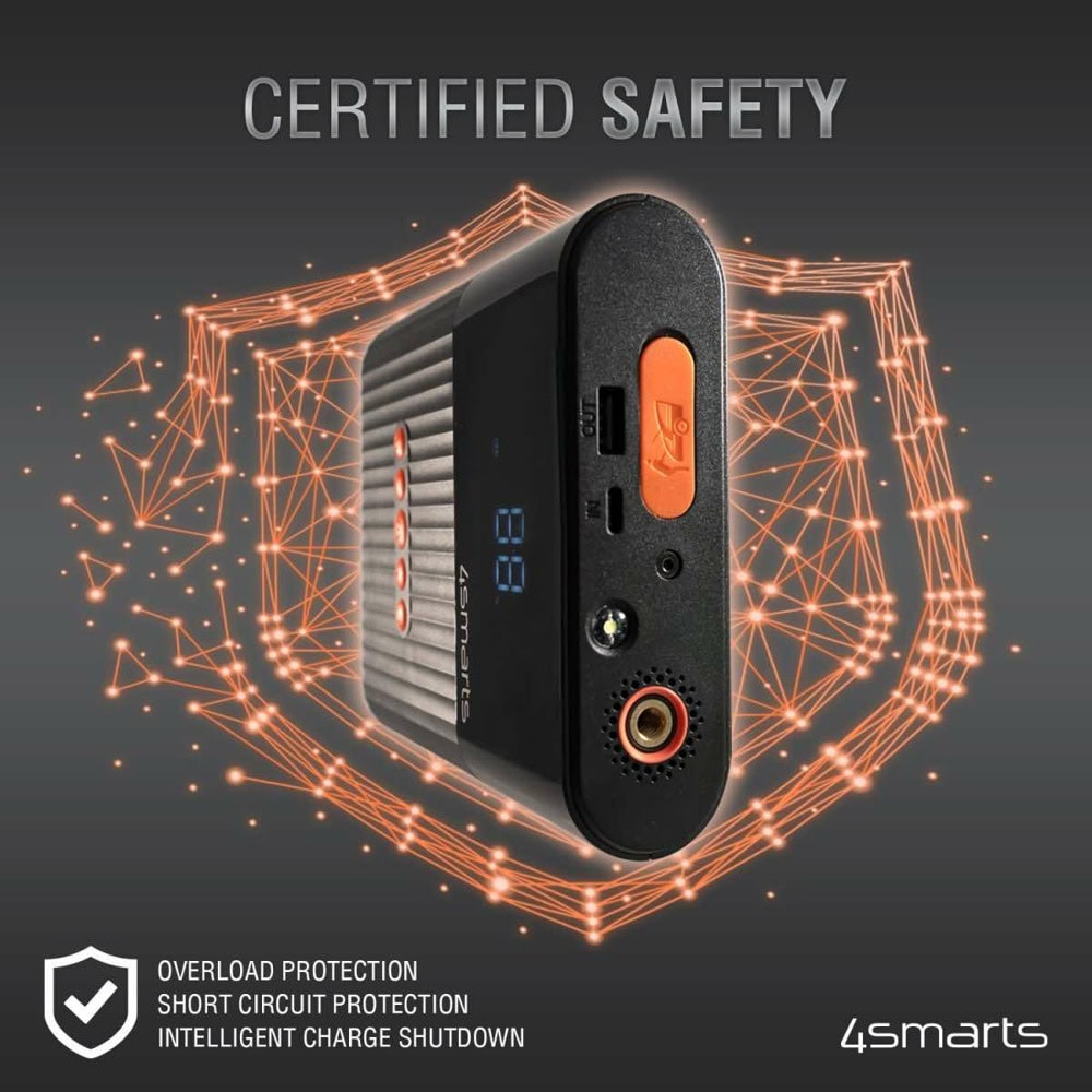 4smarts pitstop plus 3in1 8800mah черен