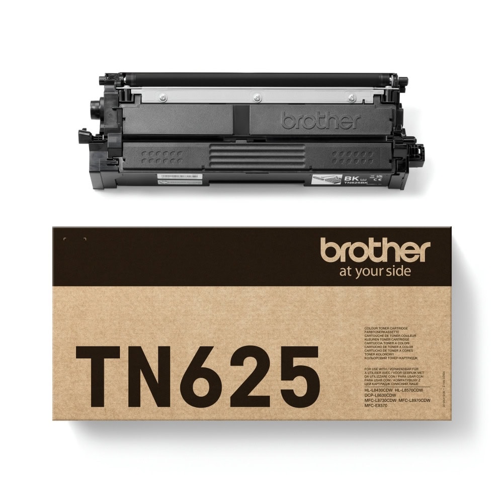Тонер касета за Brother MFC L8730CDW/L8970CDW/HL L8430CDW/L8570CDW/DCP-L8630CDW - Black - TN625BK - Brother - Оригинална