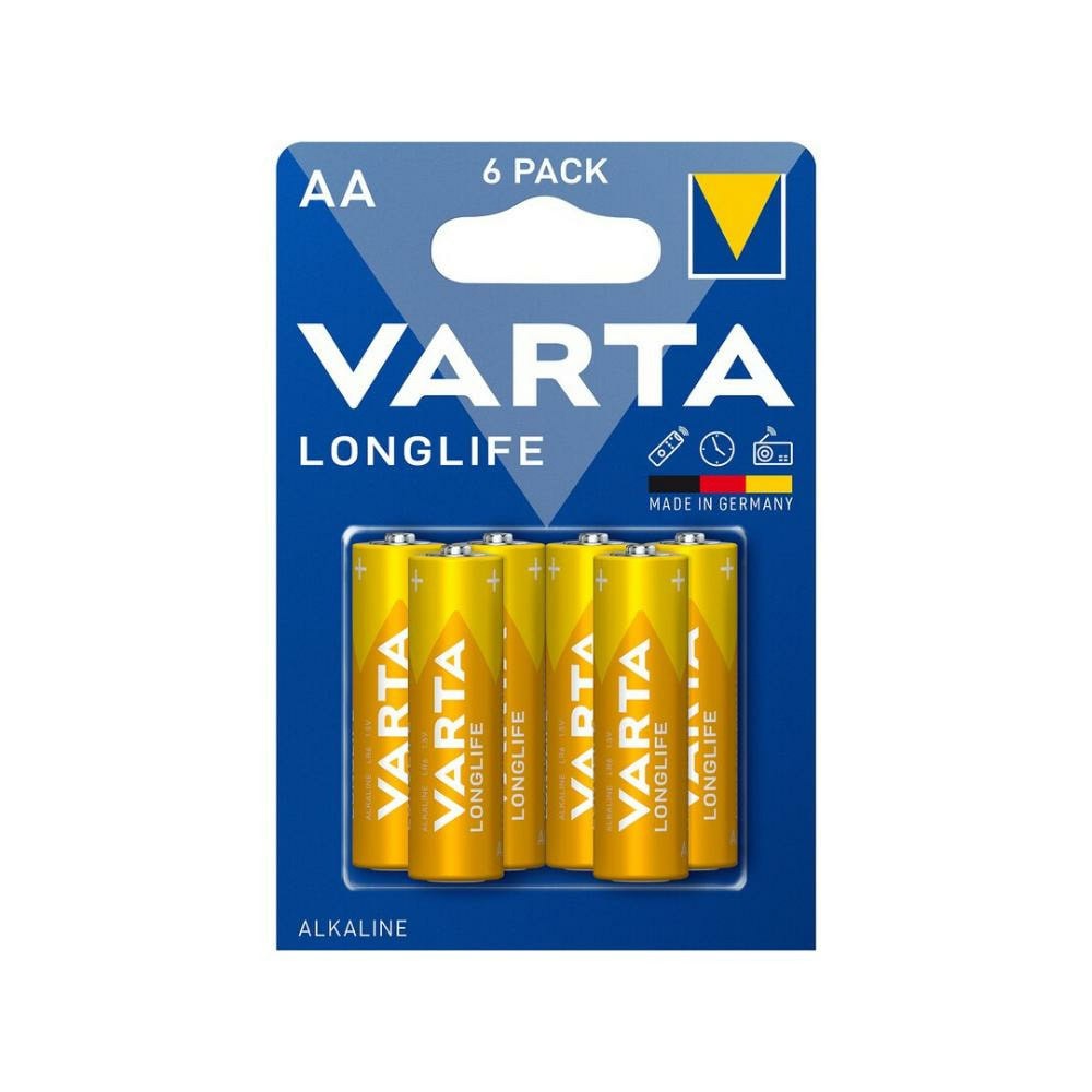 VARTA Longlife AA 6pcs | JAR Computers VARTA Longlife AA 6pcs