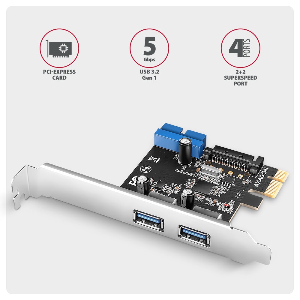 Axagon PCEU-232RS