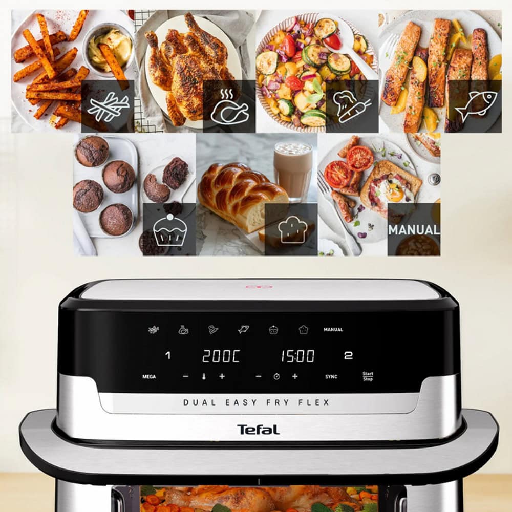 Tefal Dual Easy Fry Flex EY922DE0