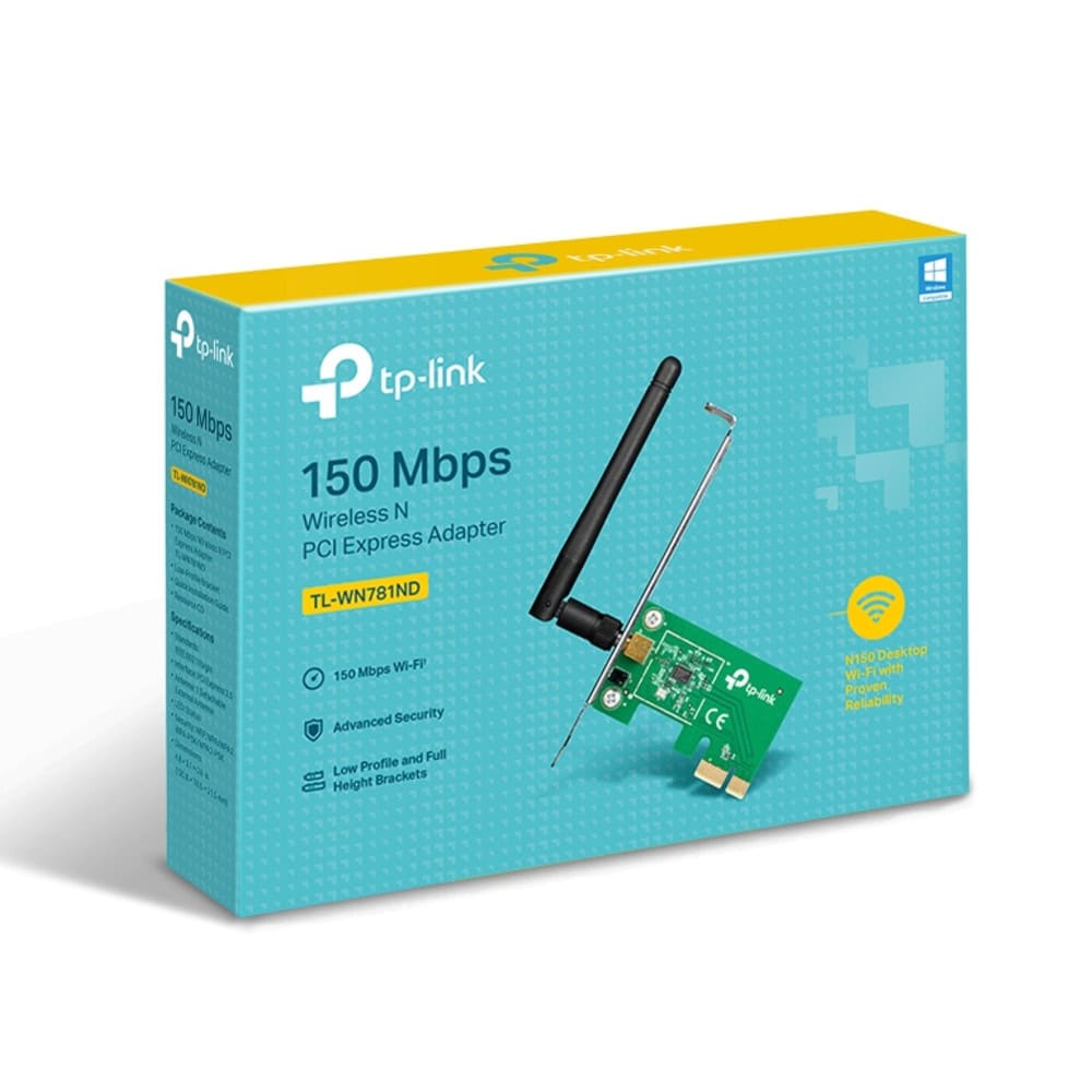 TP-Link TL-WN781ND 150Mbps WirelessN PCI-Е Adapter