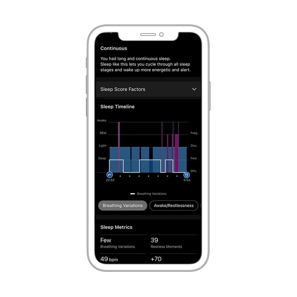 Garmin Index Sleep Monitor L/XL 010-03024-00