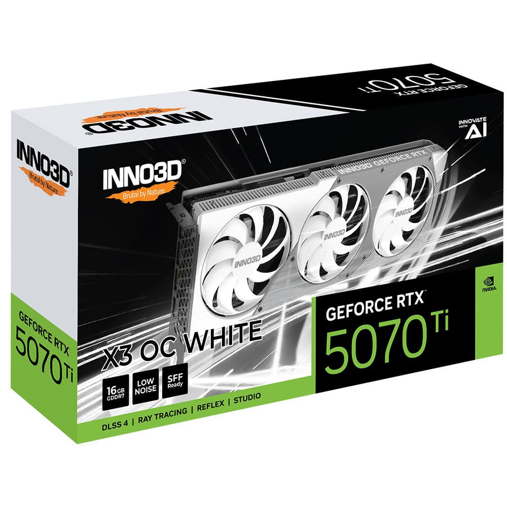 Inno3D GF RTX 5070 Ti X3 OC White