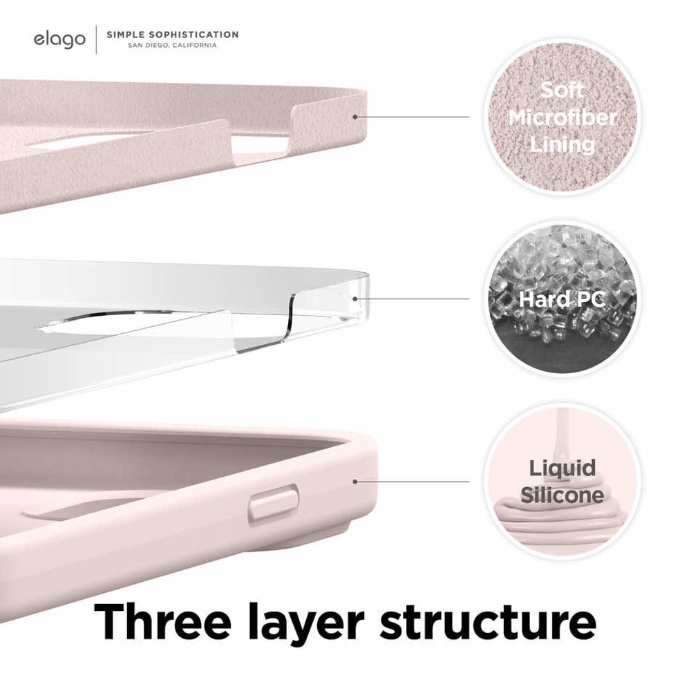 Elago Soft Silicone Case ES13SC67-LPK