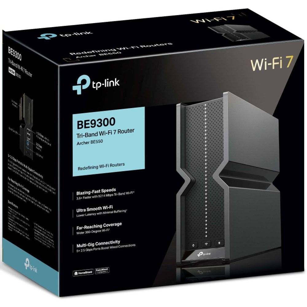 TP-Link Archer BE550 + тениска | JAR Computers TP-Link Archer BE550 + тениска