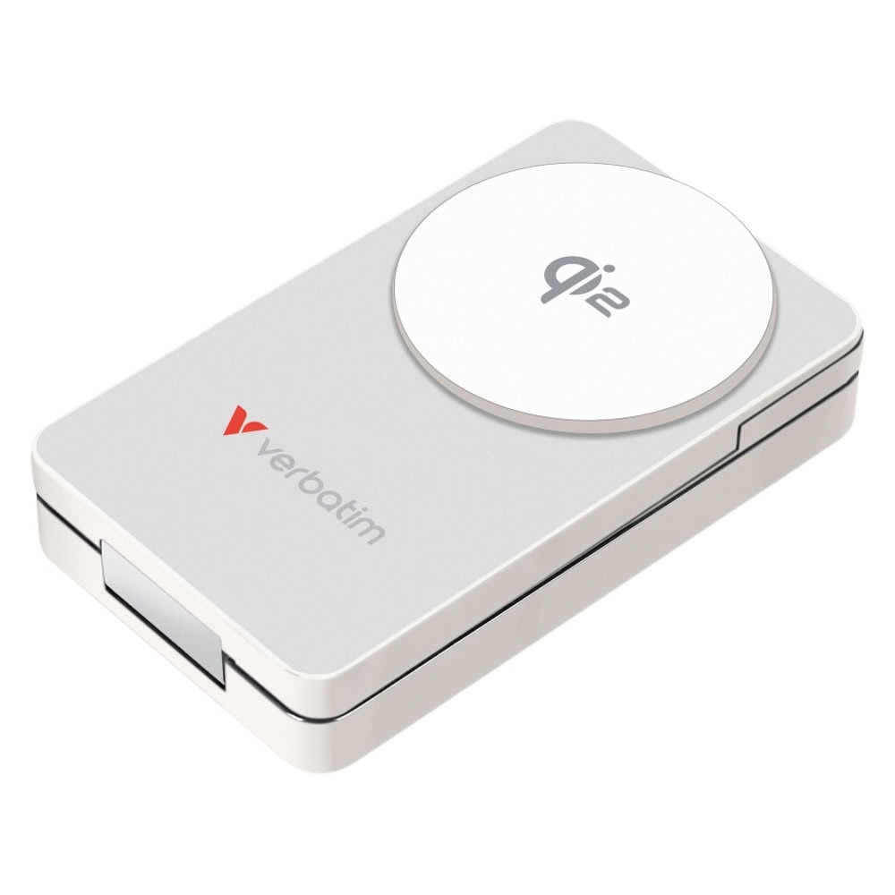 Verbatim Foldable 3-in-1 Qi2 White 10000 32296 | JAR Computers Verbatim Foldable 3-in-1 Qi2 White 10000 32296