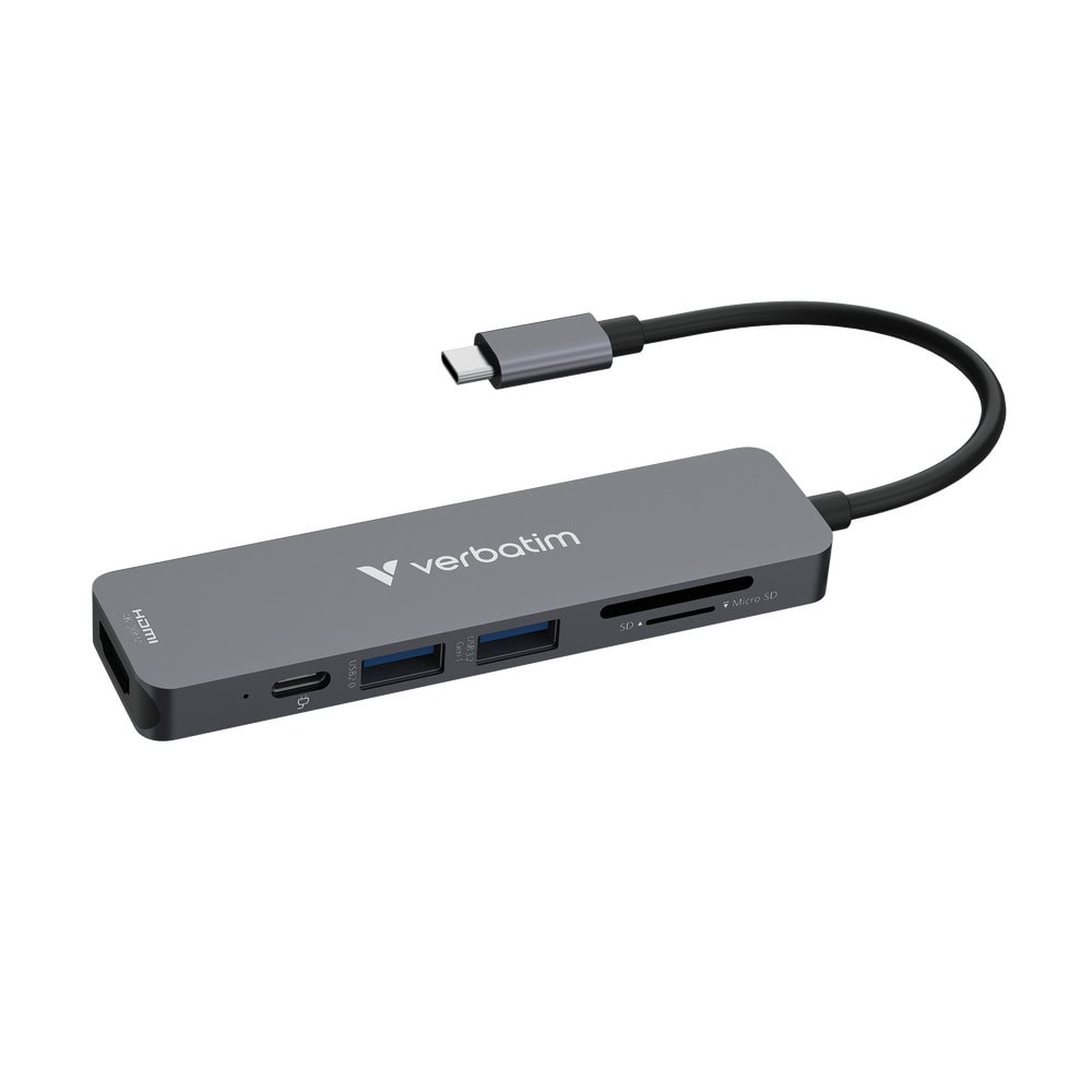 verbatim usb-c essentials multiport hub 32156 | JAR Computers verbatim usb-c essentials multiport hub 32156
