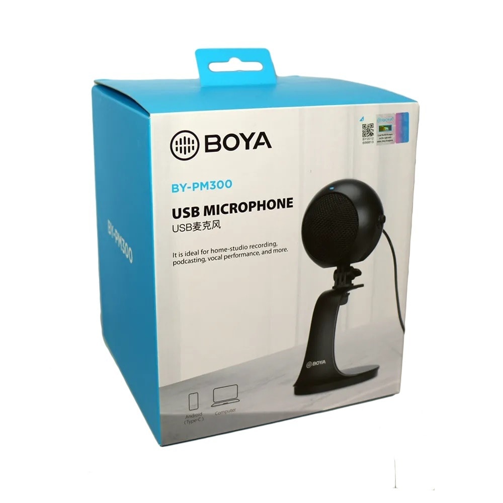Mикрофон BOYA BY-PM300 3.5mm USB-C