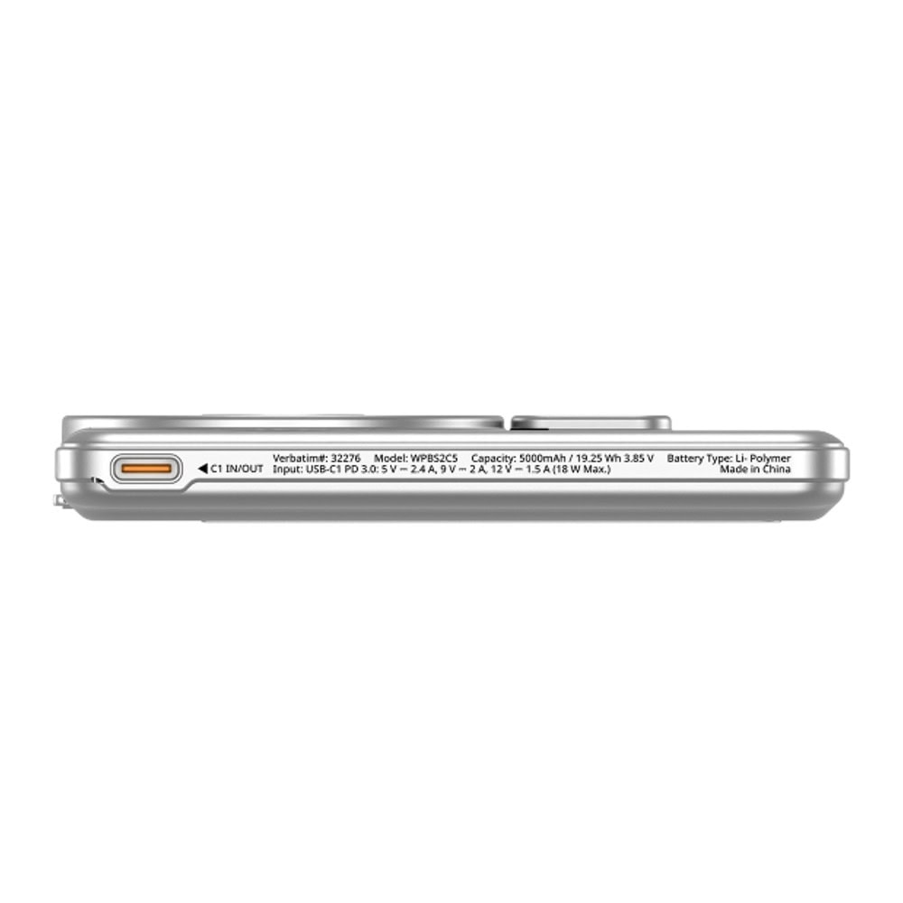 verbatim charge 'n' go two cable 5000mah 32276