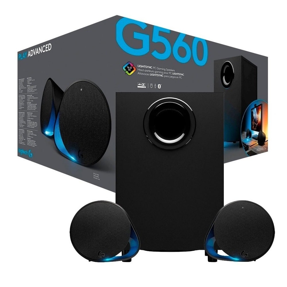 Тонколони Logitech G560 RGB Разопакован продукт | JAR Computers Тонколони Logitech G560 RGB Разопакован продукт