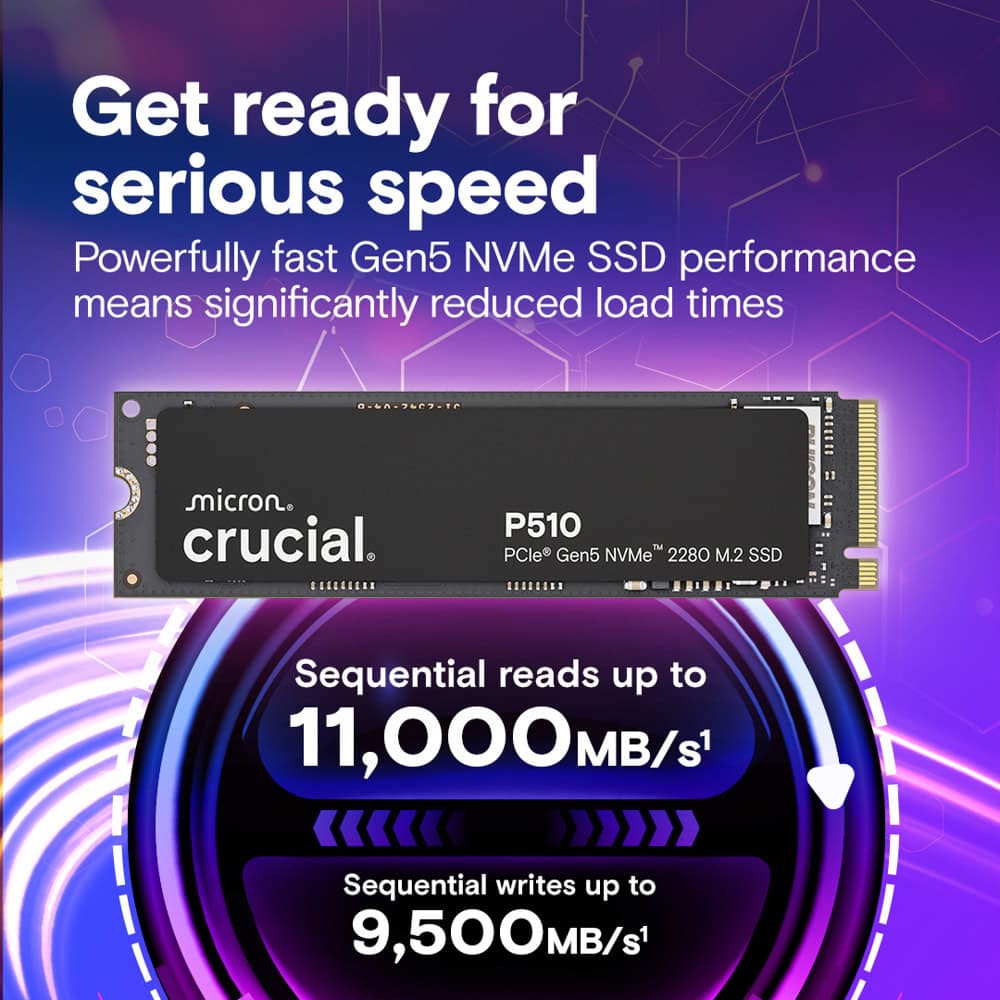 Crucial P510 1TB CT1000P510SSD8