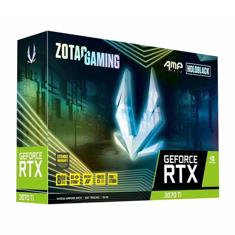 Zotac GF RTX 3070 Ti Ga AMP Holo 8GB GDDR6 (LHR)