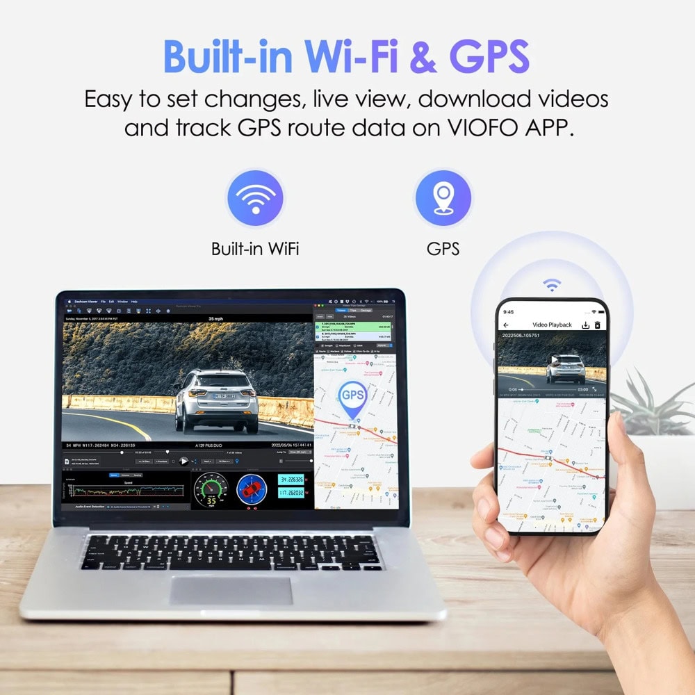 видеорегистратор viofo a129 plus duo | JAR Computers видеорегистратор viofo a129 plus duo