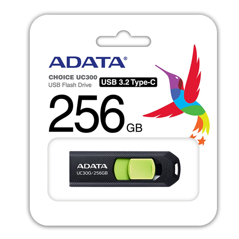 A-Data UC300 256GB USB-C ACHO-UC300-256G-RBK/GN