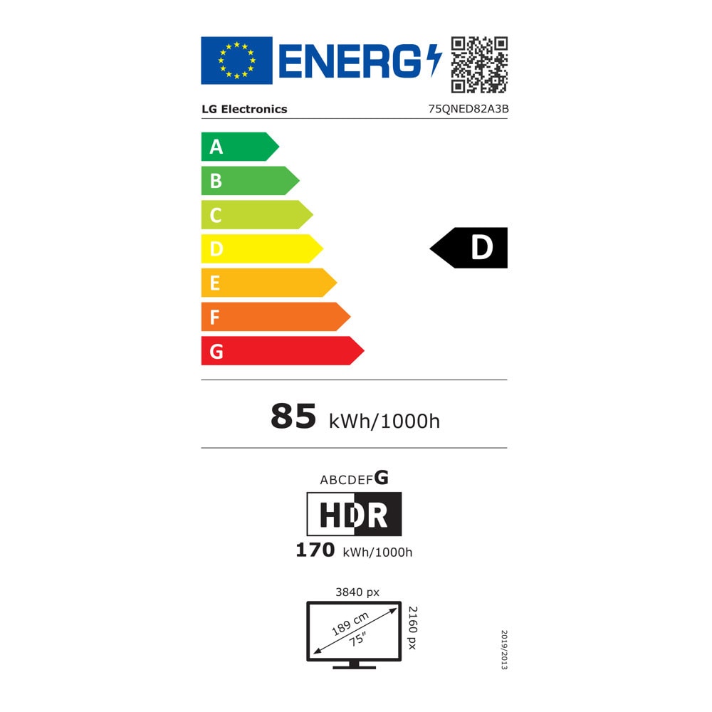 LG 75QNED82A3B