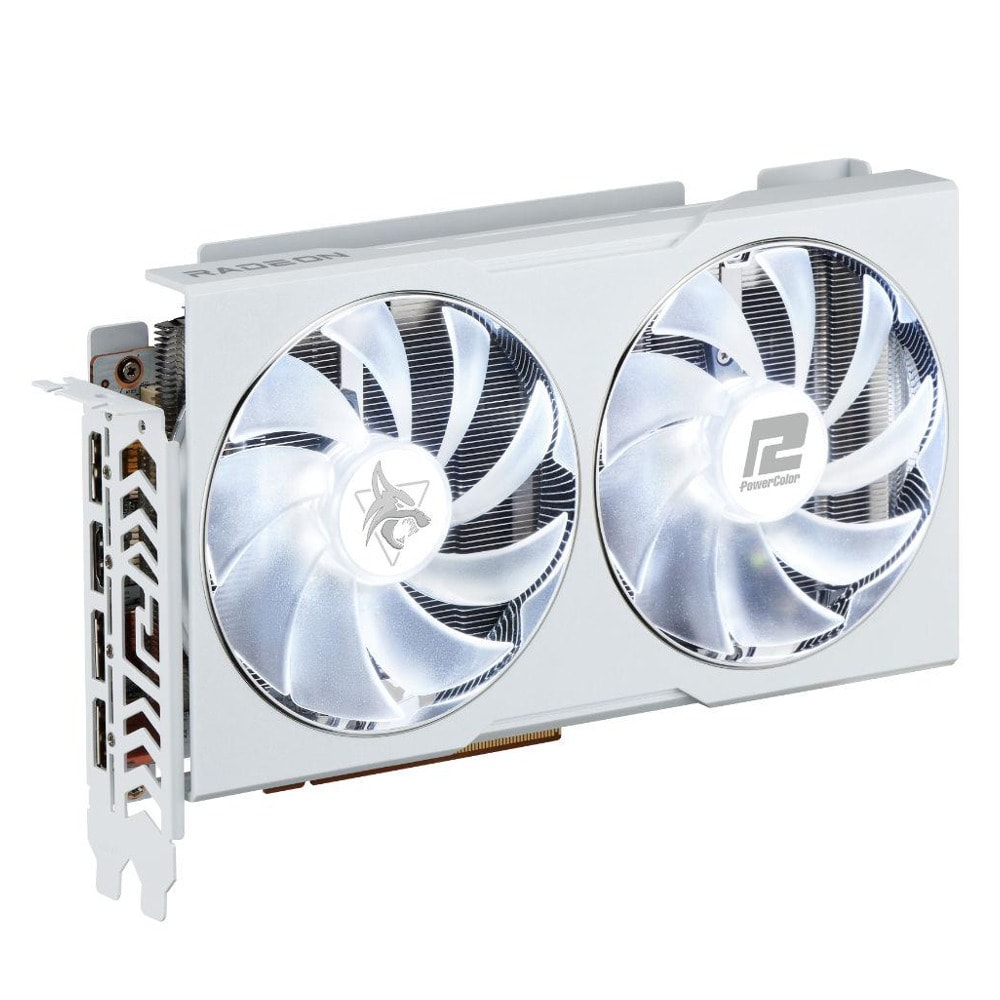 PowerColor HellHound Spectral White OC RX 6650 XT