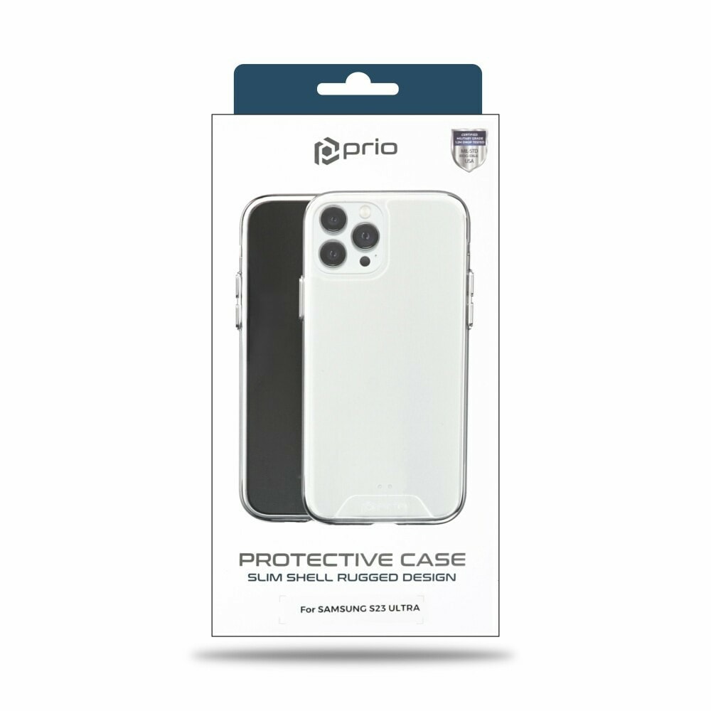 Prio Protective Hybrid Cover за Galaxy S23 Ultra