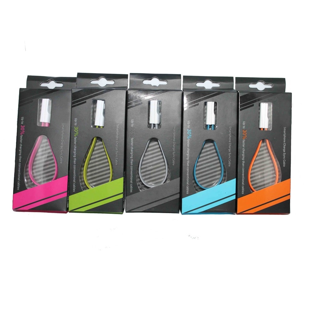 Лентов кабел Cantell USB Micro(м) към USB A(м) з