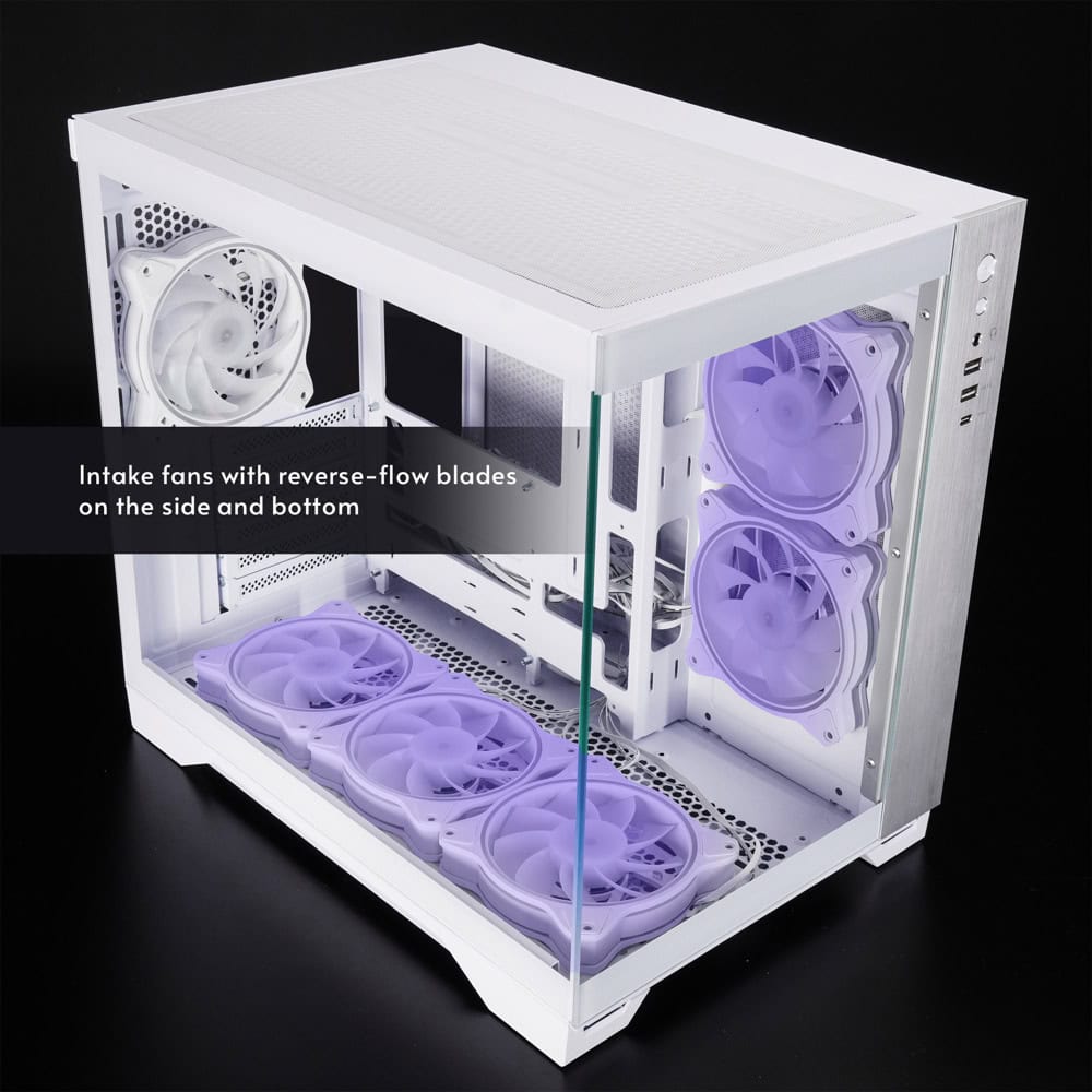 Chieftec Visio White GM-30W-TG-OP | JAR Computers Chieftec Visio White GM-30W-TG-OP