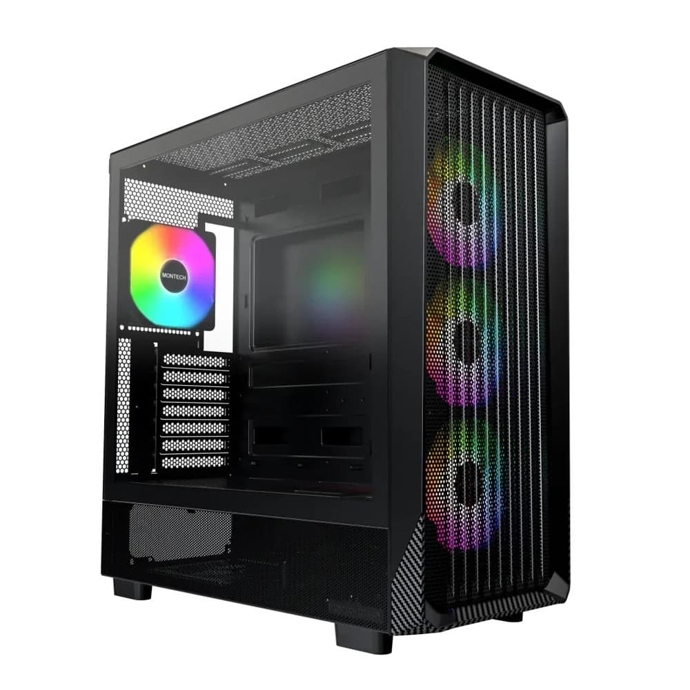 Montech X5 Black | JAR Computers Montech X5 Black