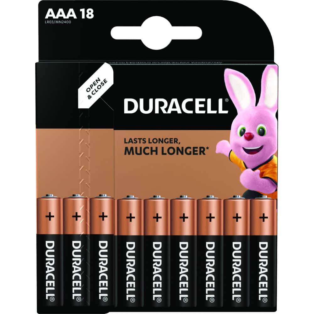 Duracell AAA 1.5V 18бр. DCAAALR03