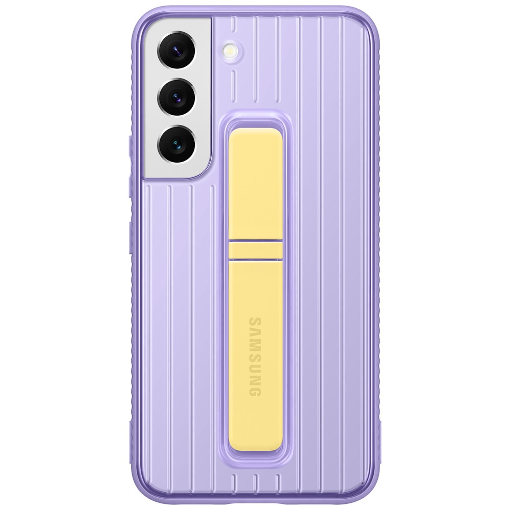 Samsung S22 S901 Protective Standing Cover Lavende