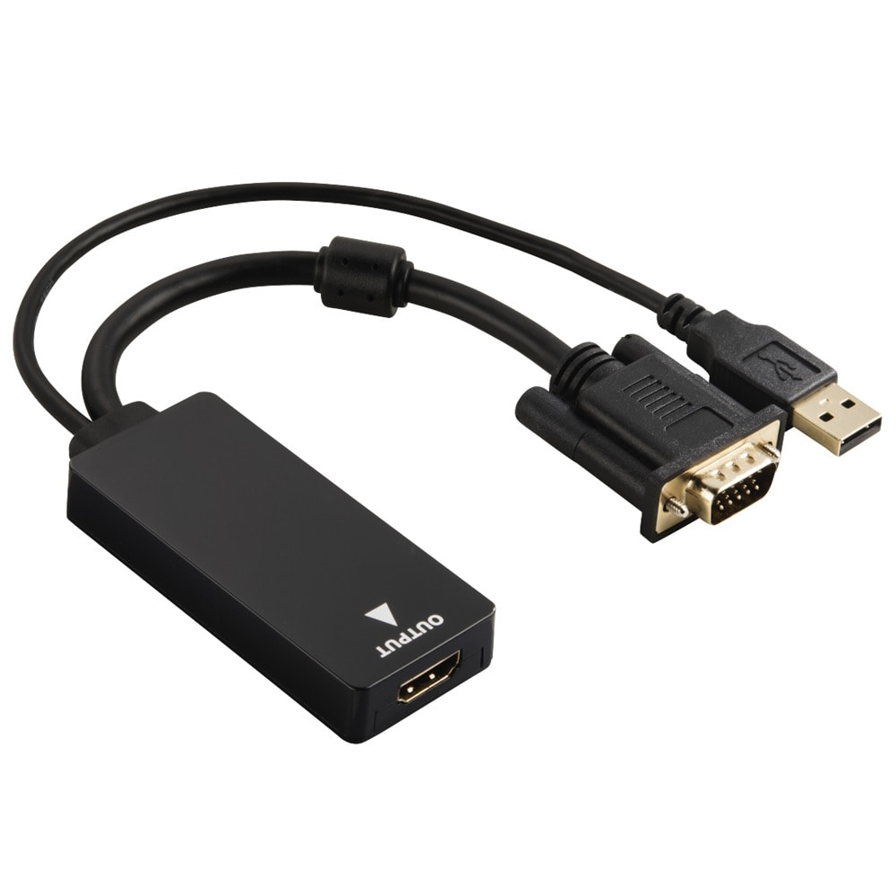 Hama 54547 VGA(м), USB A(м) към HDMI(ж)