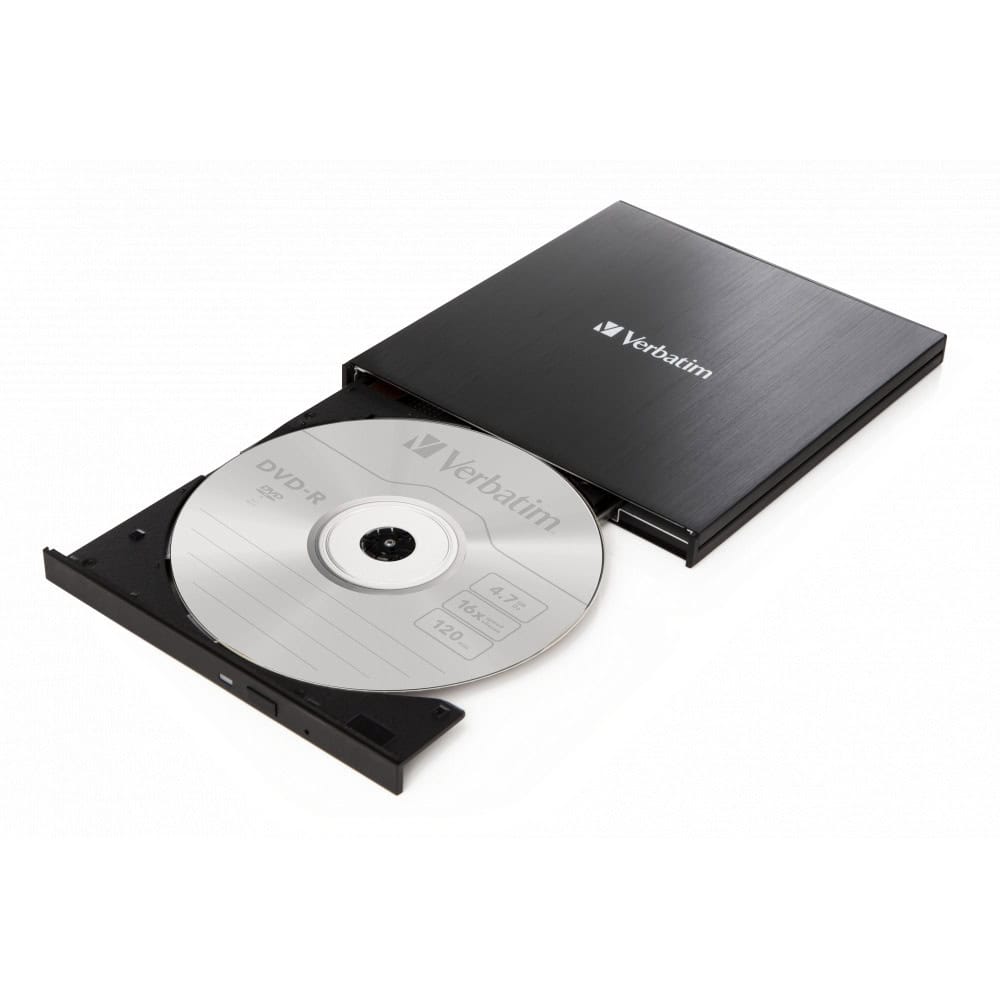 Verbatim Slimline CD/DVD Writer USB 3.2