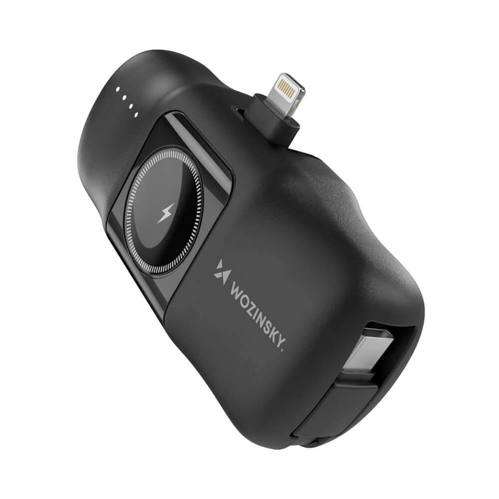 Wozinsky 3-in-1 Power Bank 5000mAh 15W черен | JAR Computers Wozinsky 3-in-1 Power Bank 5000mAh 15W черен