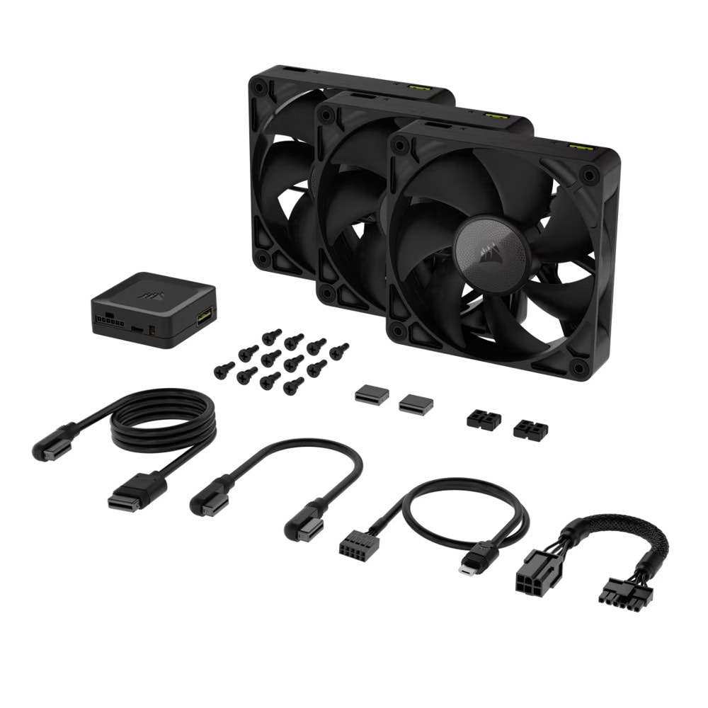 Вентилатори Corsair iCUE LINK RX120 3 броя