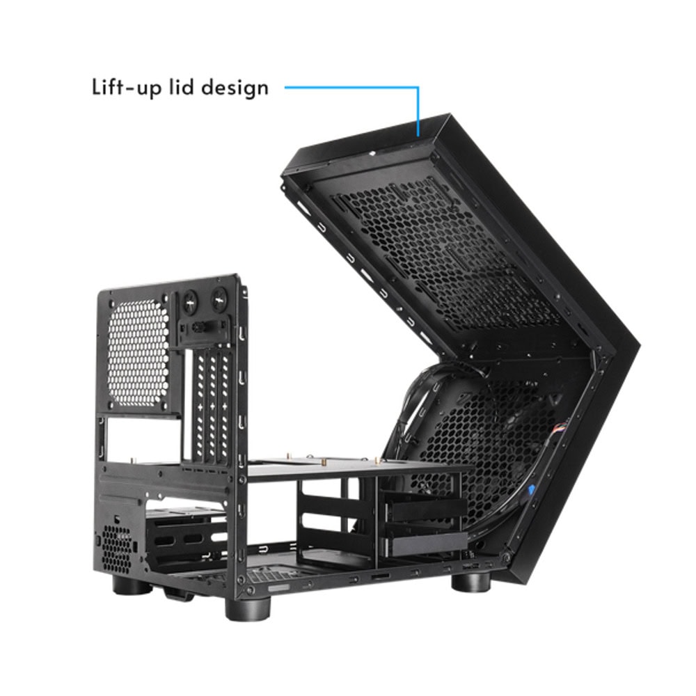 Chieftec The Cube Black CI-03B-OP