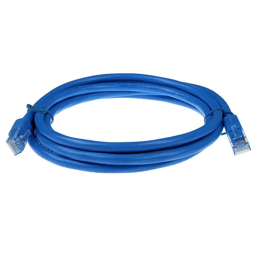 Пач кабел ACT IB8601 U/UTP CAT6 0.5 m син bulk