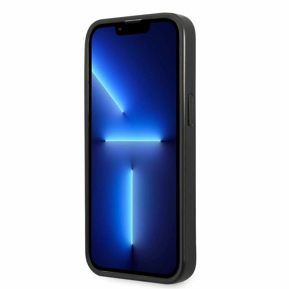 Monogram Plaque за iPhone 13 mini черен