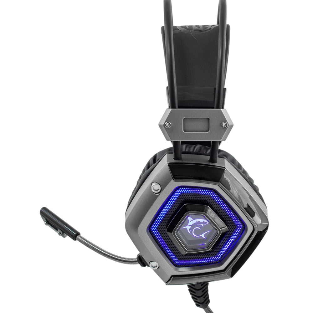 слушалки white shark lion сребристи