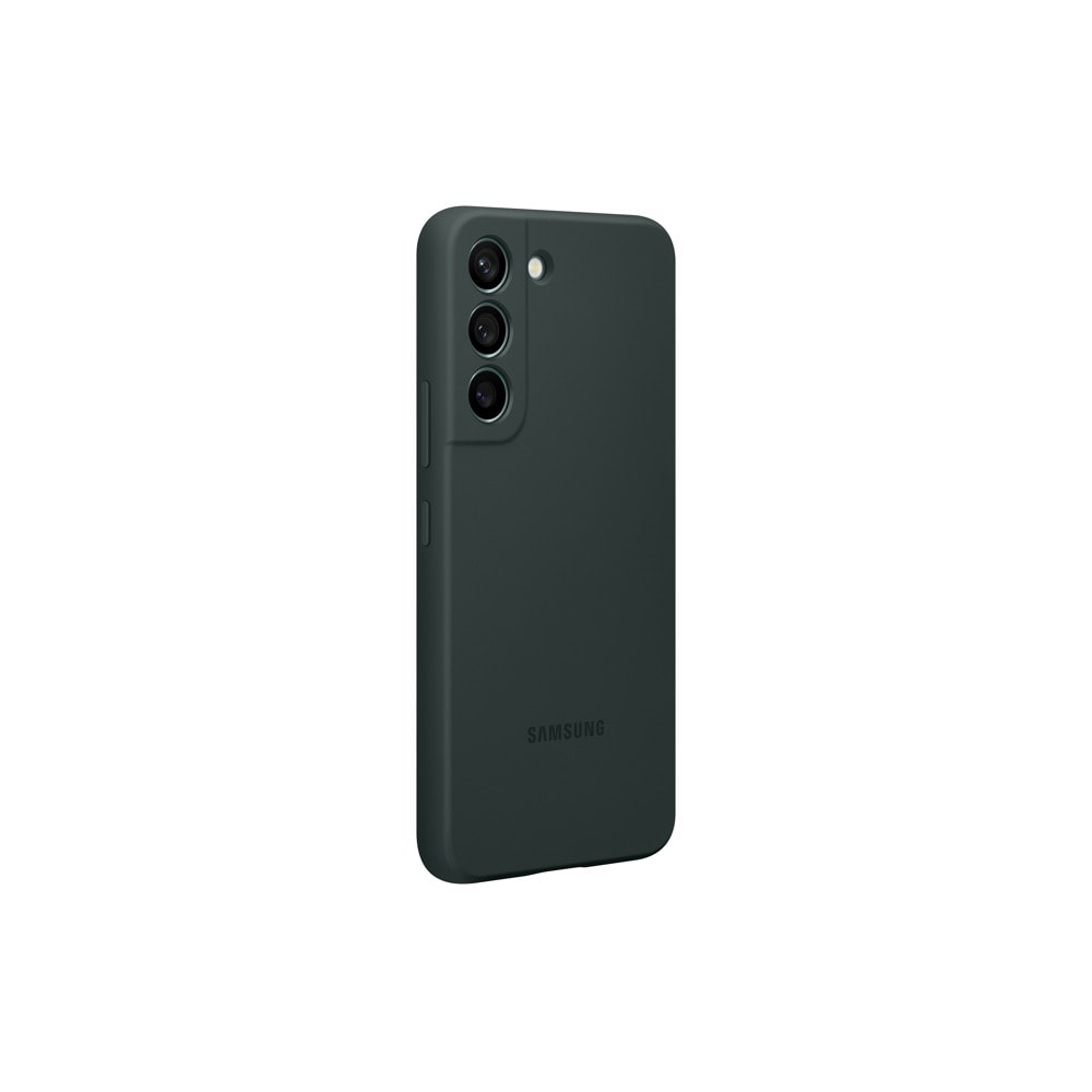 Калъф за Samsung S22 S901 Silicone Dark Green