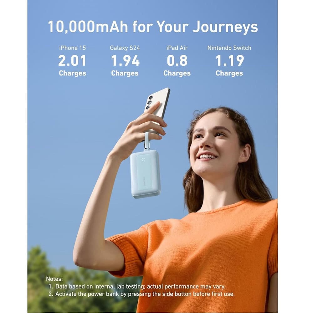 anker zolo power bank 30w 10000 mah син | JAR Computers anker zolo power bank 30w 10000 mah син