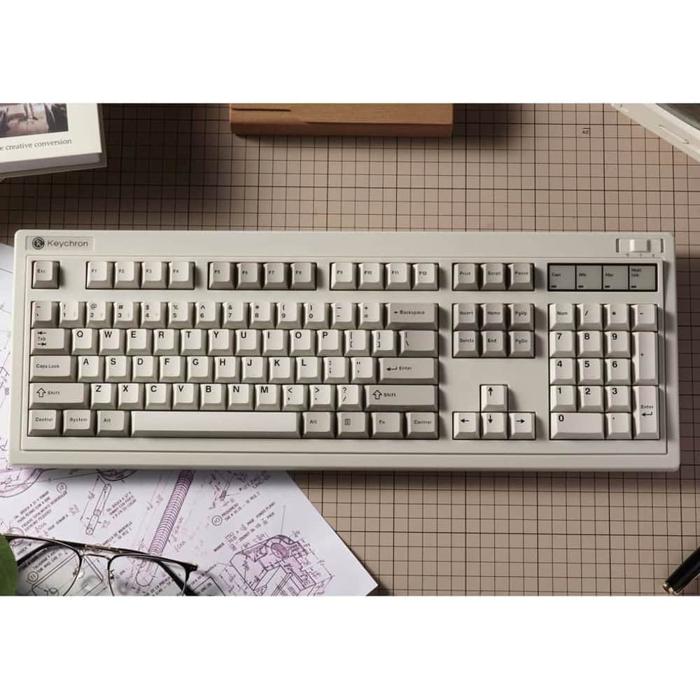 keychron r6 qmk retro super brown switch r6-m3 | JAR Computers keychron r6 qmk retro super brown switch r6-m3