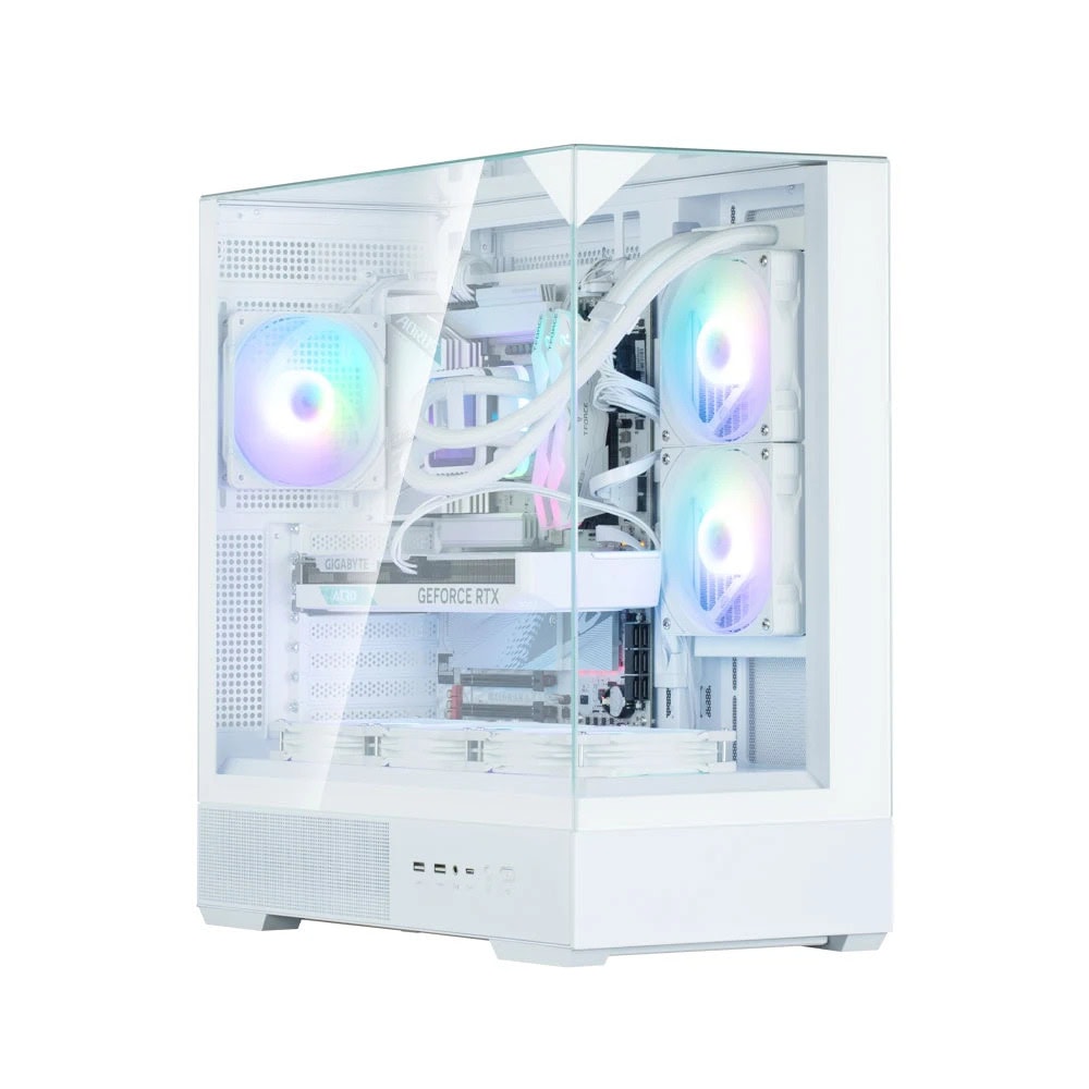 Кутия Zalman P40 Prism бяла